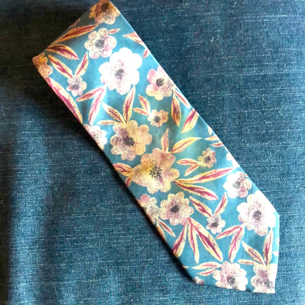 Christian Dior Monsieur floral necktie